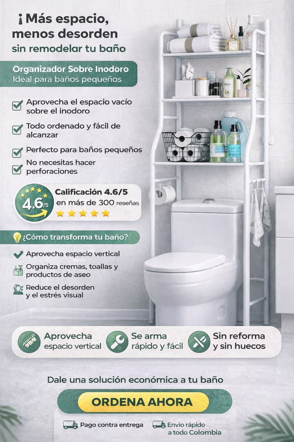 Organizador De Baño