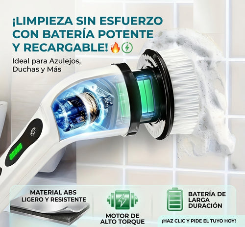 Cepillo De Limpieza Giratorio 9 en 1